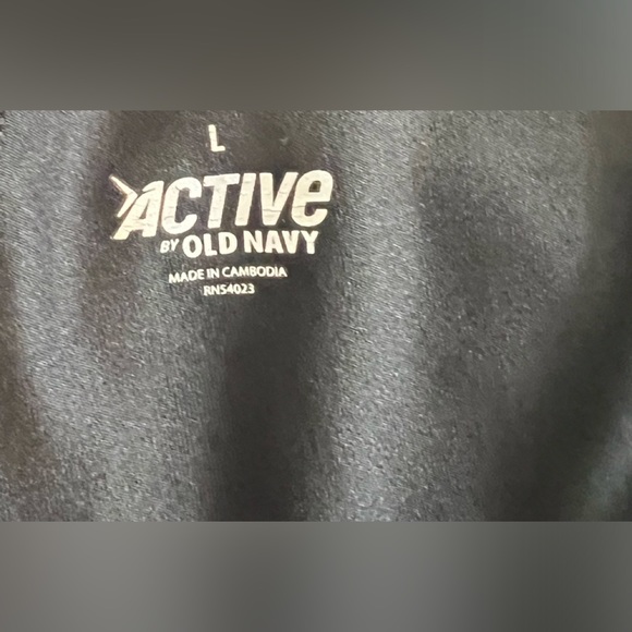 Old Navy Active Girls Black Leggings Size Large - Picture 2 of 3